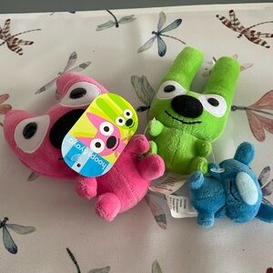 Rare Hoops Yoyo Piddles Hallmark plush trio set